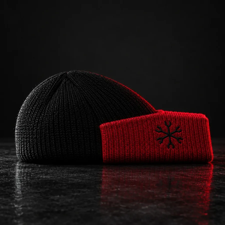 Afterglow Beanie, anden vinkel