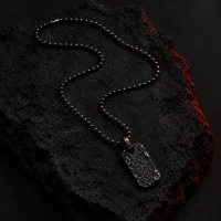 Cinder Ball Chain, studio photo