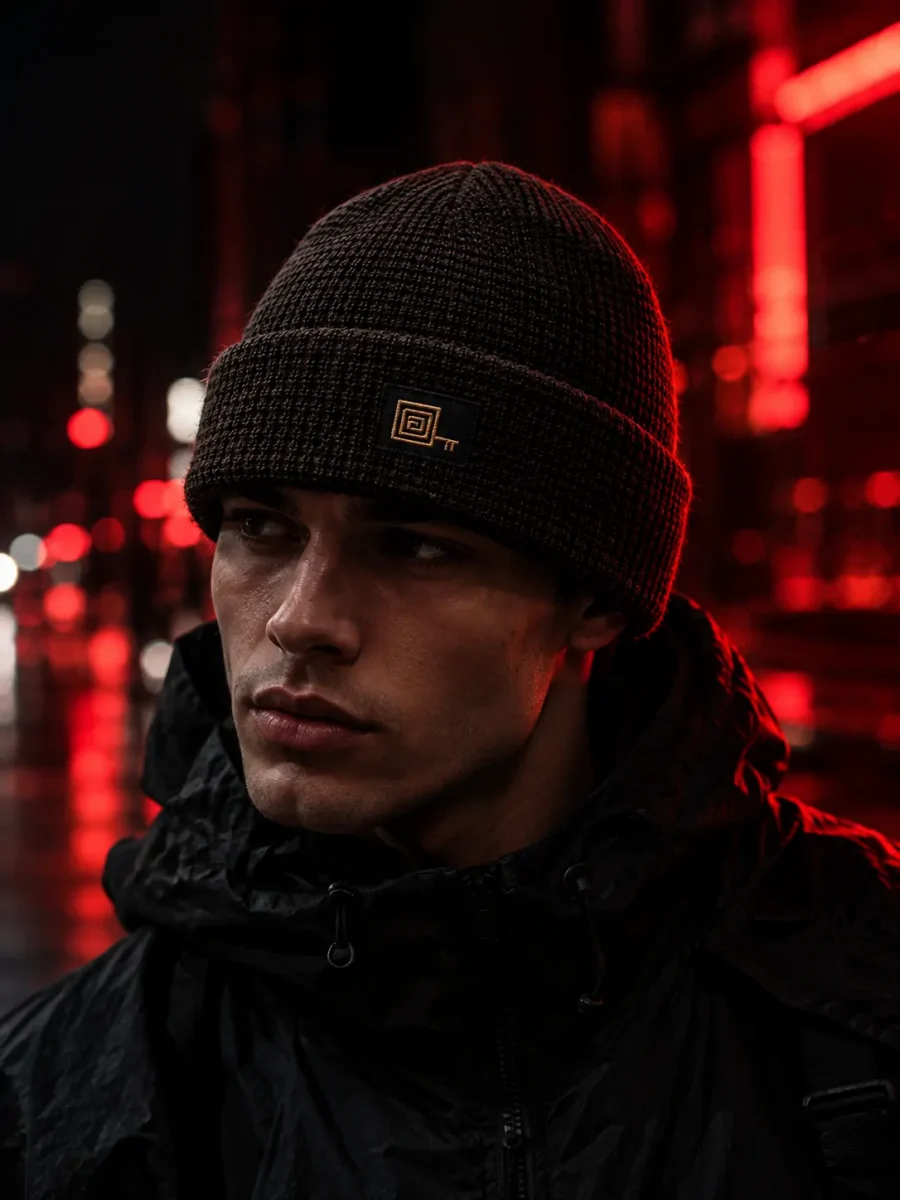 Crucible Beanie båret på hovedet