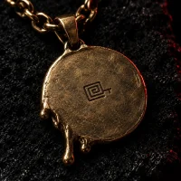 Crucible Coin Chain, Nahaufnahme der gravierten Glyphe