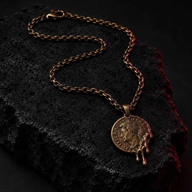 Crucible Coin Chain, studio photo