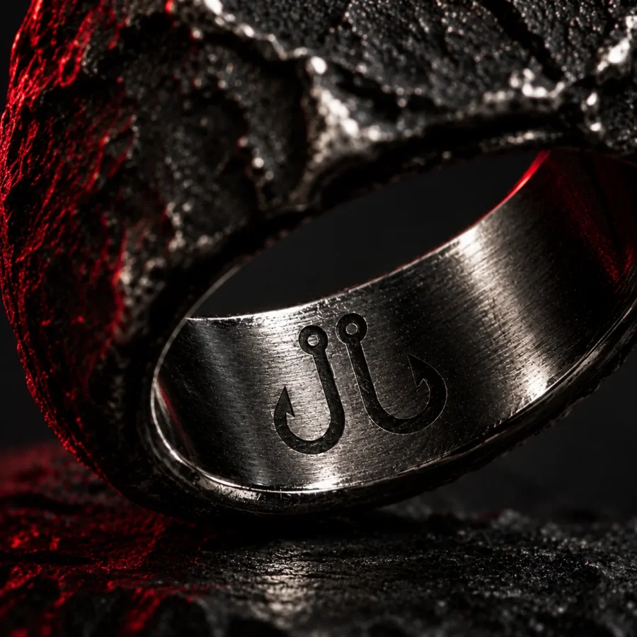 Crust Signet, close-up of the engraved glyph