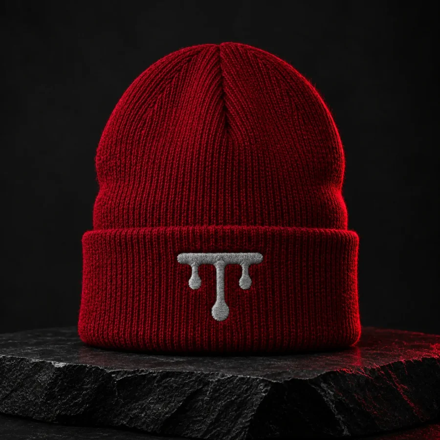 Drip Beanie, studio photo