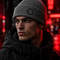 Quench Beanie båret på hovedet
