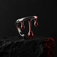 Red Bead Cuff, studio photo