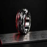 Ripple Band, vue de profil avec règle pour l'échelle