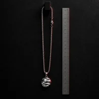 Ripple Box Chain, sidevinkel med lineal som skala